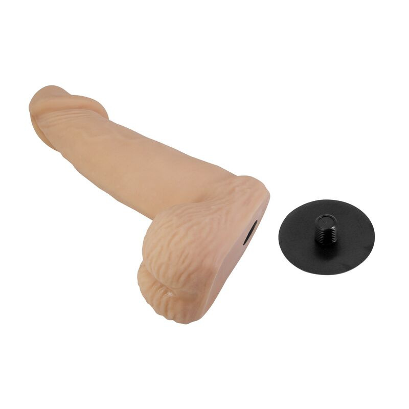 Pretty love - zane harness with flexible dildo 17 cm Ø 4.3 cm natural 3