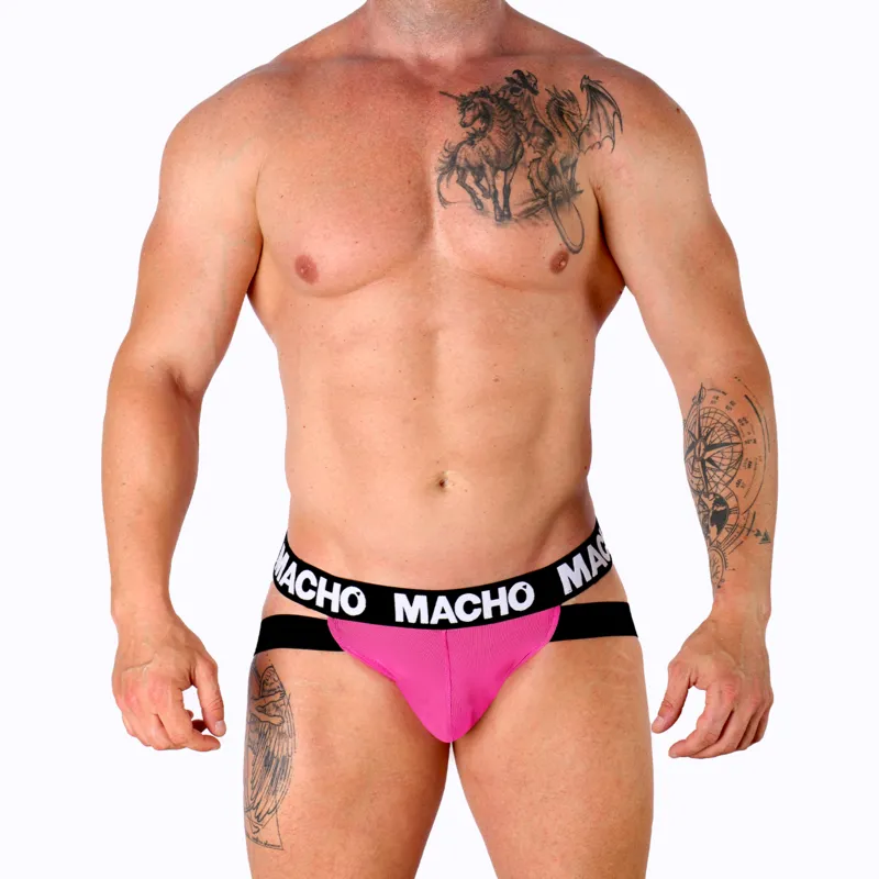 Macho - Mx28fa Jock Pink Neon L 1