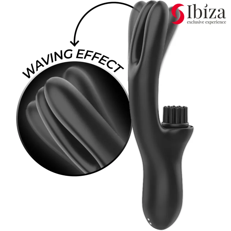 Ibiza - double vibrator pinching black 2