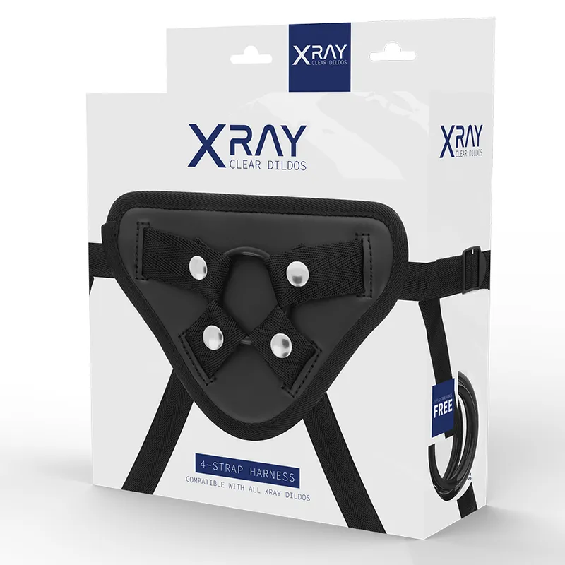 Xray Harness With Silicone Rings Free - Postroj Pre Pripínací Penis