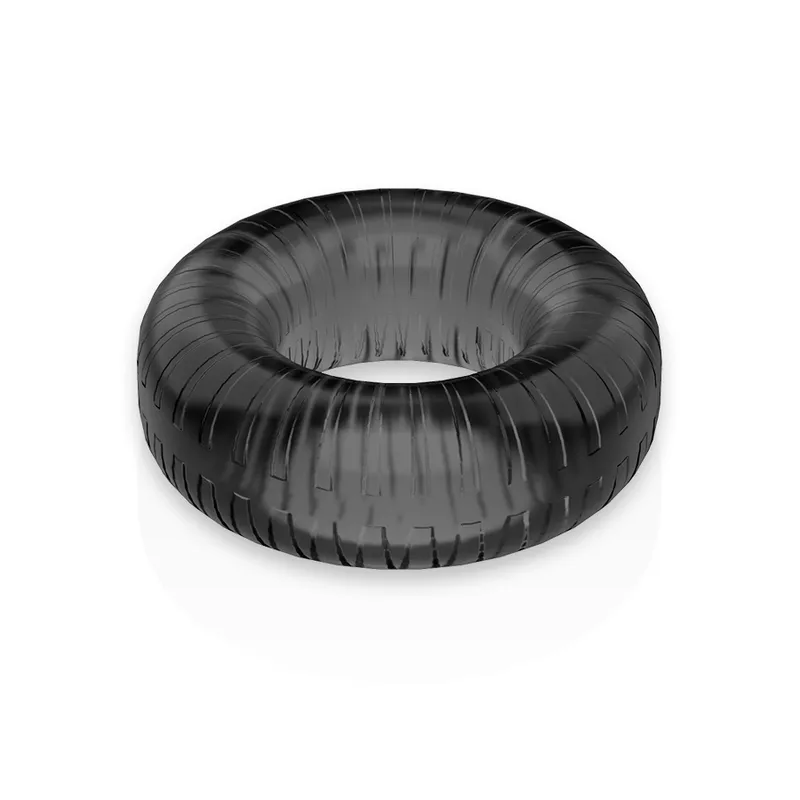 Powering Super Flexible Resistant Ring  4.5cm Pr07 Black