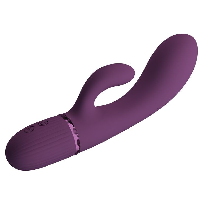 Pretty love - margie rechargeable rabbit vibrator 10 functions purple 6