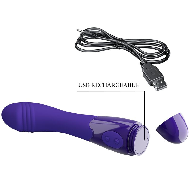Pretty love - elemental youth violet vibrator dildo 5