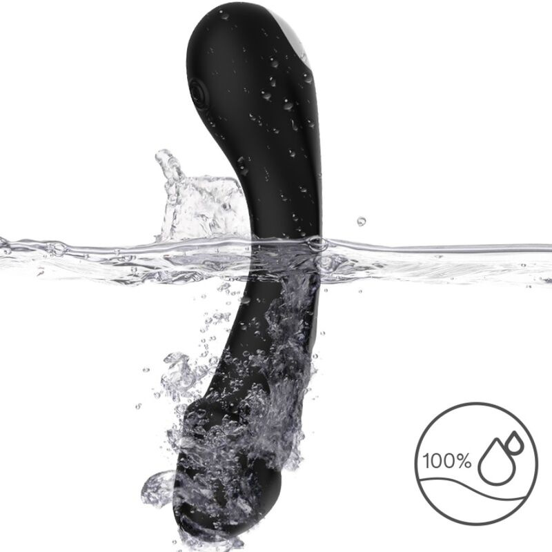 Armony - dildo vibrator g-spot silicone black 3
