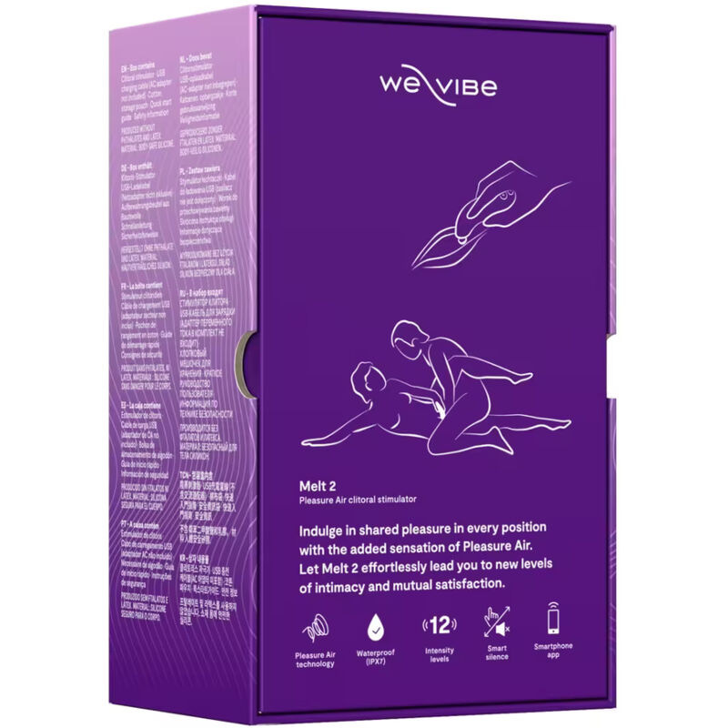 We-vibe - melt 2 air-pulse clitoral stimulator purple 18
