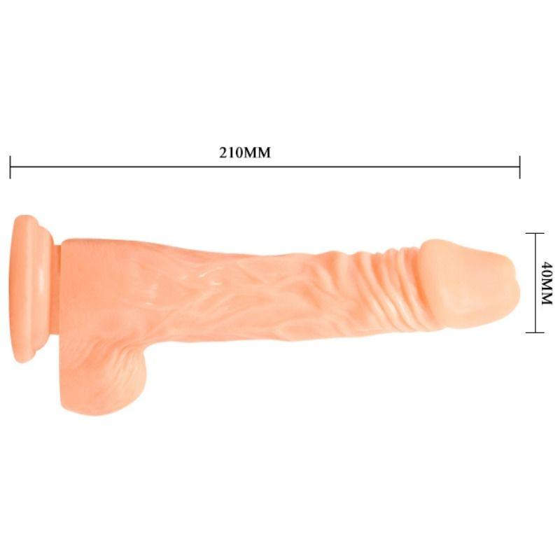 Cock Vibrating Realistic Dildo Flesh 2
