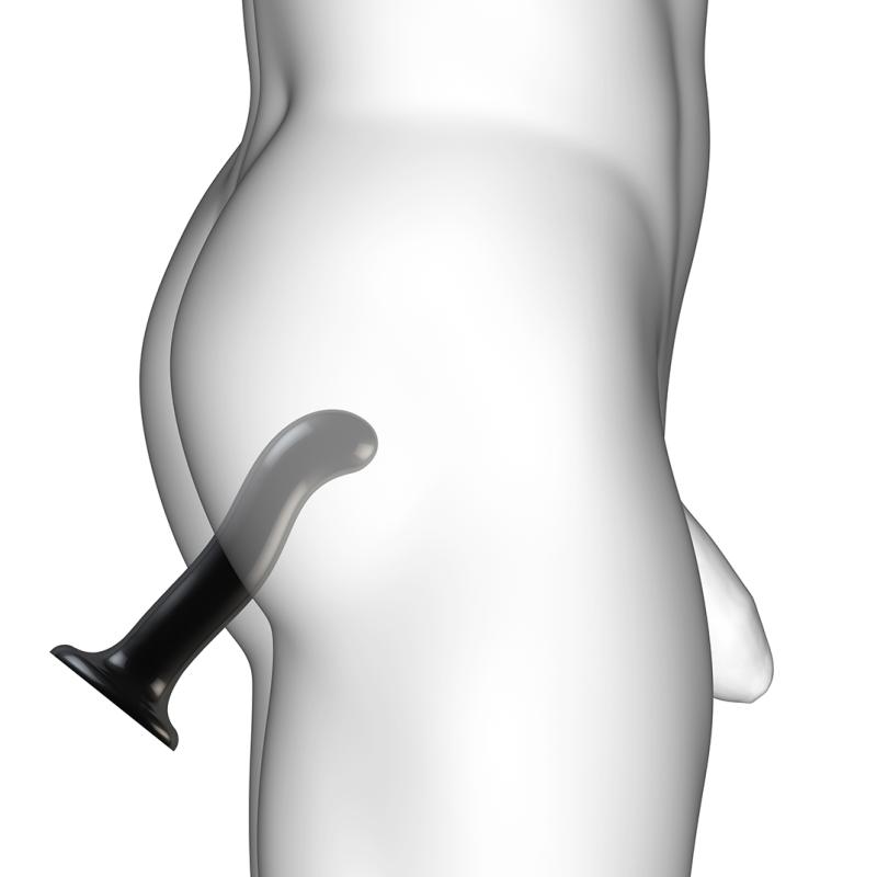 Strap-On-Me - G And P Spot Stimulation Dildo Xl Black 4