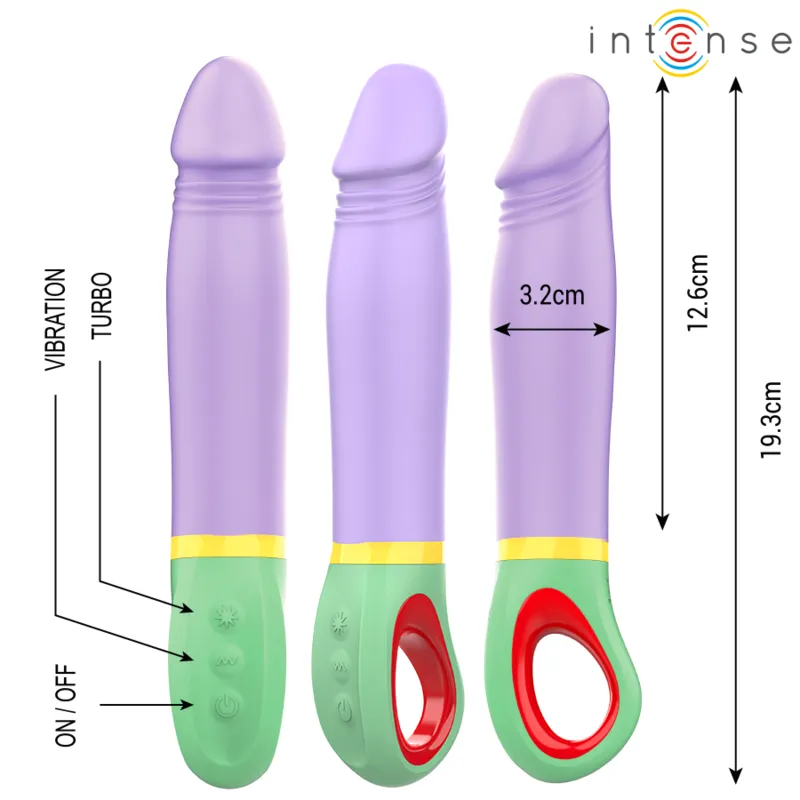 Intense - velma rabbit vibrator purple 2