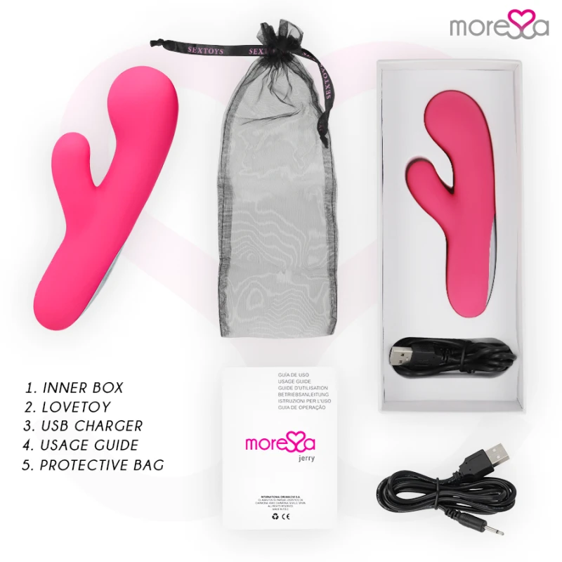 Amoressa Jerry Premium Silicone Rechargeable 5