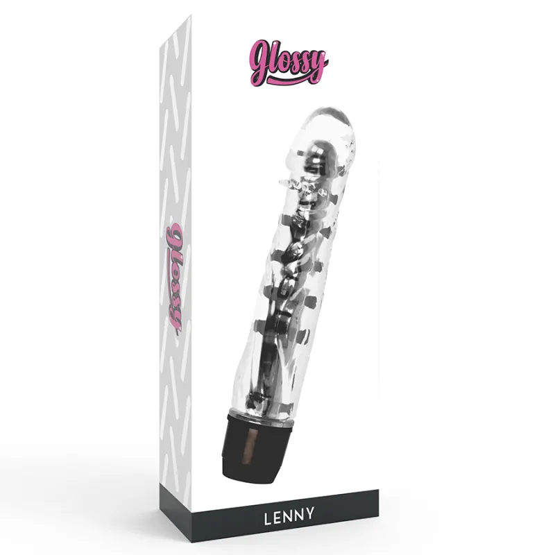 Glossy Lenny Vibrator Black 3
