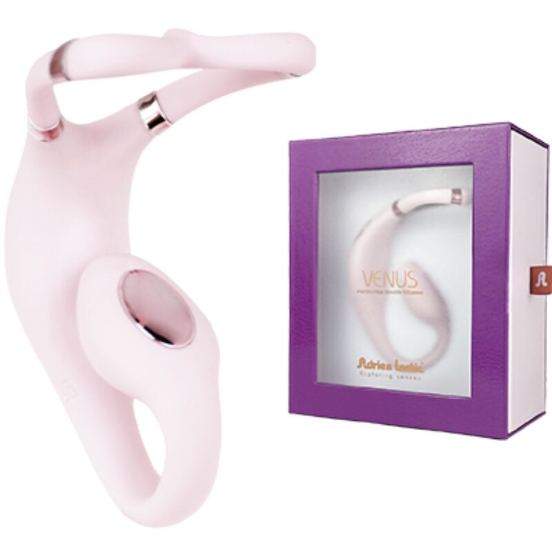 Adrien lastic - venus double clitoris & g-spot stimulator free app pink 10