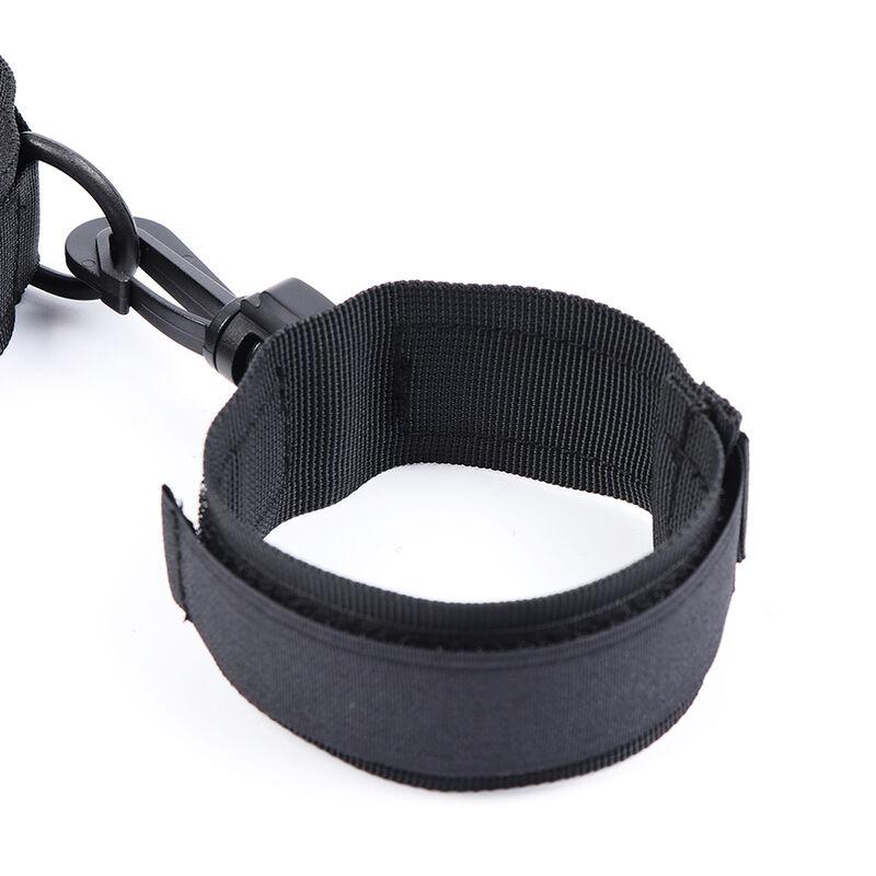 Ohmama Fetish Nylon Collar With Wrist Restraints 11
