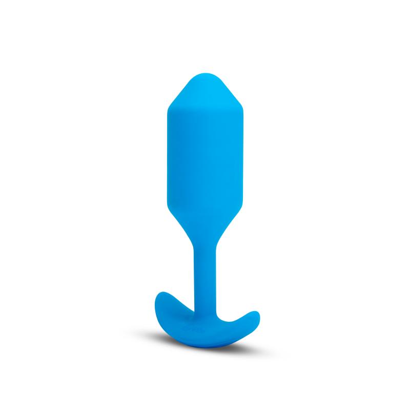 B-Vibe - Vibrating Snug Plug 3 (L) Blue