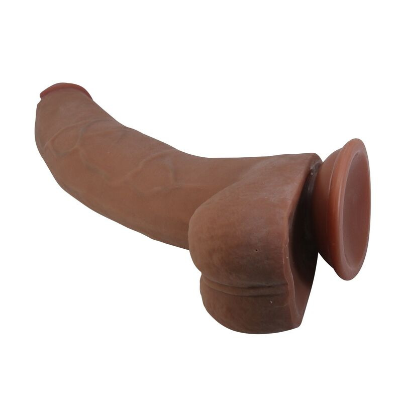 Pretty love - ulric realistic flexible dildo 26 cm Ø 5.5 cm tpe brown 2