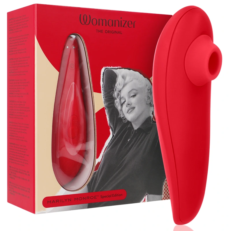Womanizer Marilyn Monroe Classic 2 Clitoral Stimulator Vivid Red