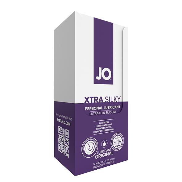 System Jo - Foil Pack Display Box Xtra Silky Silicone 3