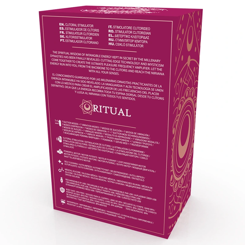 Rithual - shushu 2.o new generation clitoral orchid 9