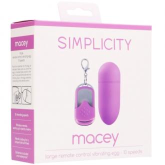 Simplicity - Macey Vibrating Egg - Pink
