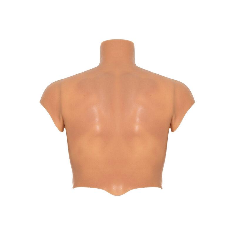 Hidden Desire - Alter Ego Silicone Male Torso Shirt With Abs Flesh 3