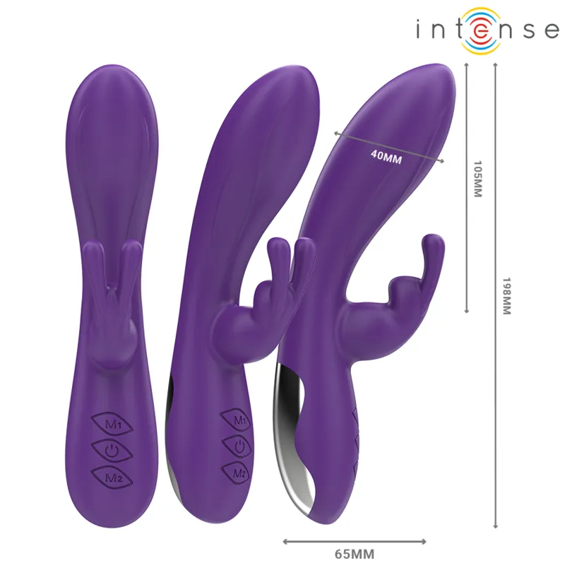 Intense - randall rabbit vibrator 10 vibrations purple 1