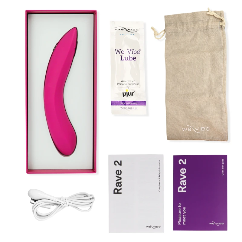 We-vibe - rave 2 g-spot vibrator pink 6