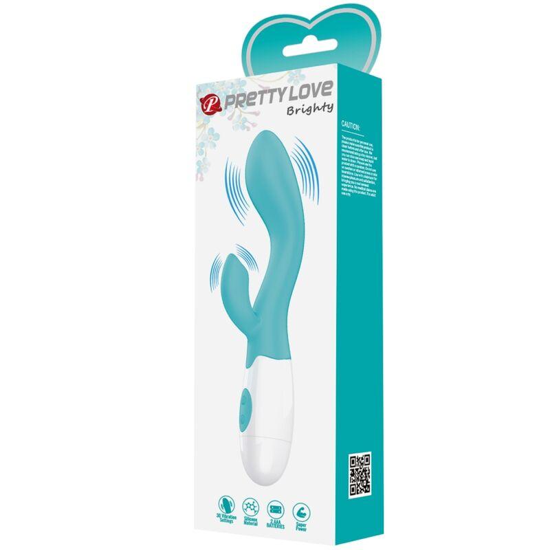 Pretty Love - Brighty G-Spot Vibrator Aqua Green