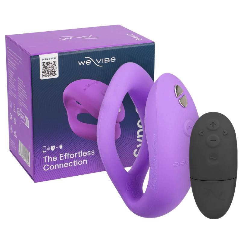 We-Vibe - Sync O Flexible Vibrator Remote Control Violet
