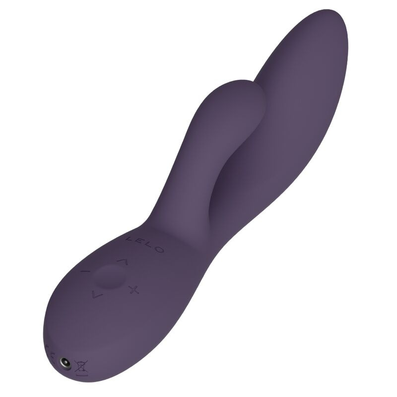 Lelo - ina thrust rabbit thrusting vibrator purple 4