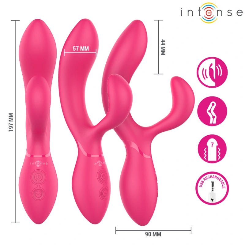 Intense - charly articulated vibrating stimulator 2