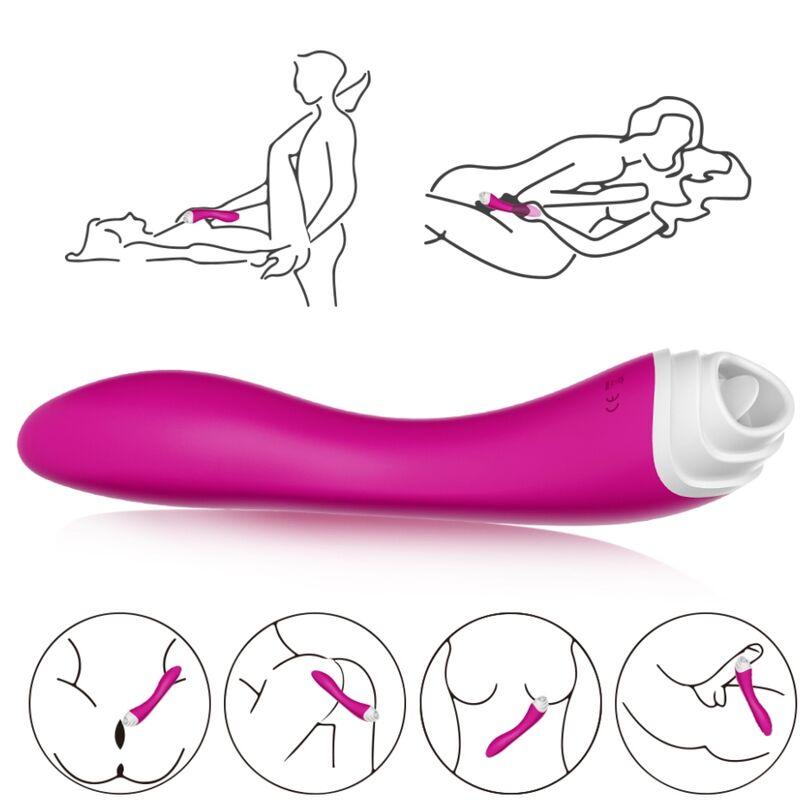 Armony - Fairyland Licking Vibrating Clit & Vibrator Purple