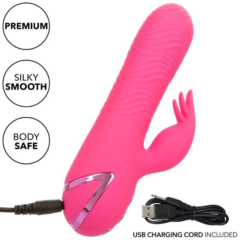Calexotics - sacramento sweetie vibrator rabbit pink by california dreaming 7