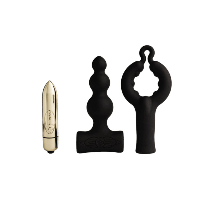 Rocks- off - petite sensations bubbles anal plug vibrator black 4