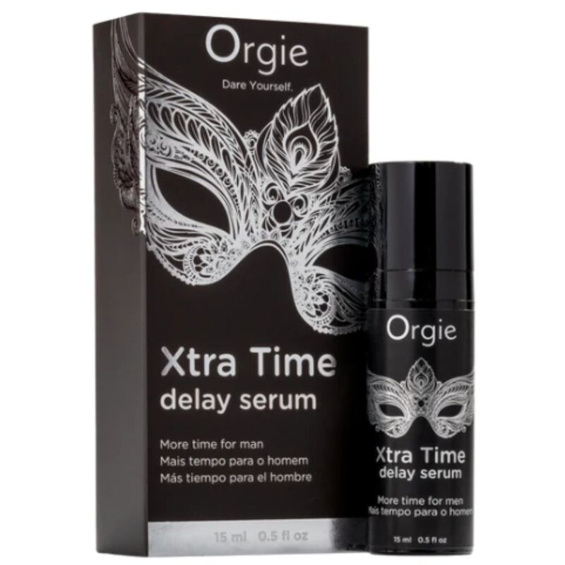 Orgie - xtra time silicone delay serum anesthetic free 15 ml 3