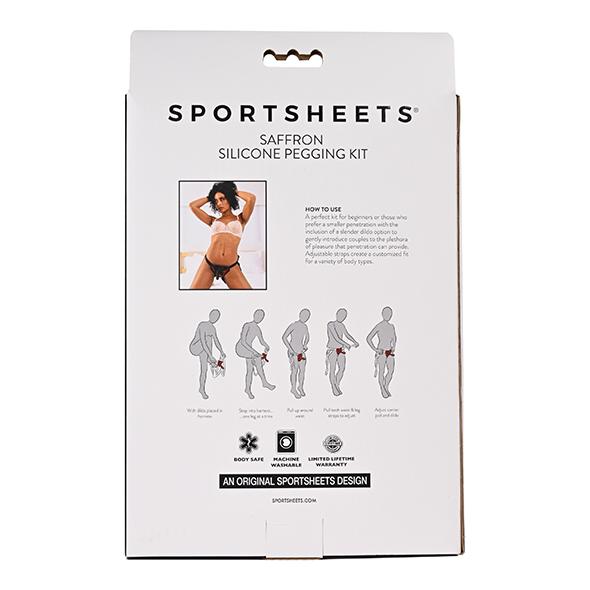 Sportsheets - Saffron Silicone Pegging Kit