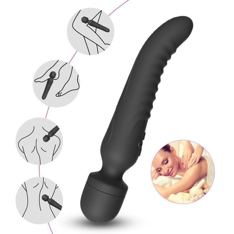 Armony - mission massager & vibrator heat effect black