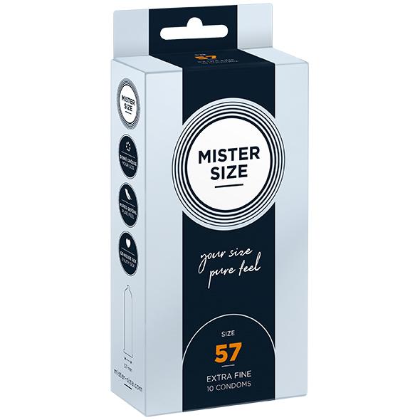 Mister.Size - 57 Mm Condoms 10 Pcs