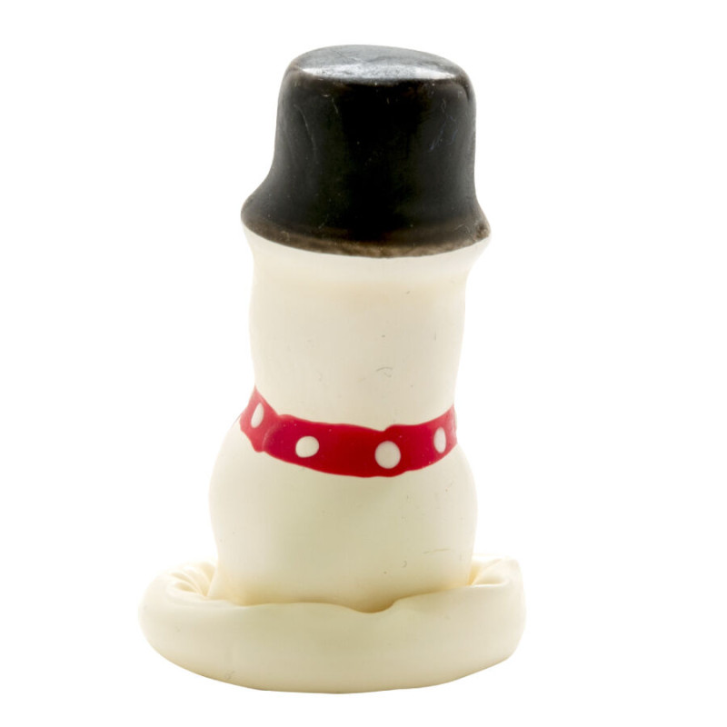 Condomerie - handpainted novelty condoms snowman 2