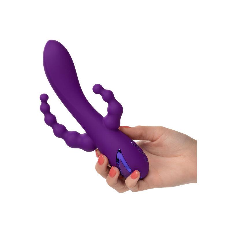 Calex Long Beach Bootylicious Purple - Multifunkčný Vibrátor 2