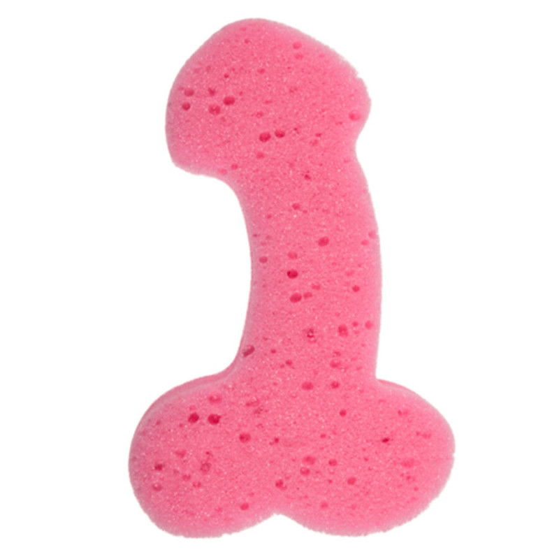 Diablo picante - penis sponge in pink color