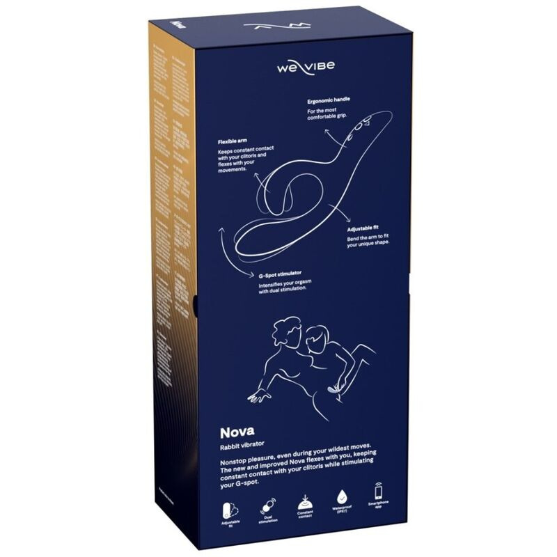 We-vibe - nova 3 rabbit vibrator midnight blue 12