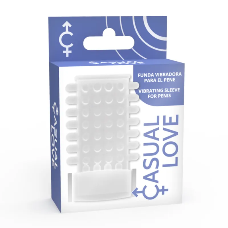 Casual Ring Vibrating Sleeve Transparent 4