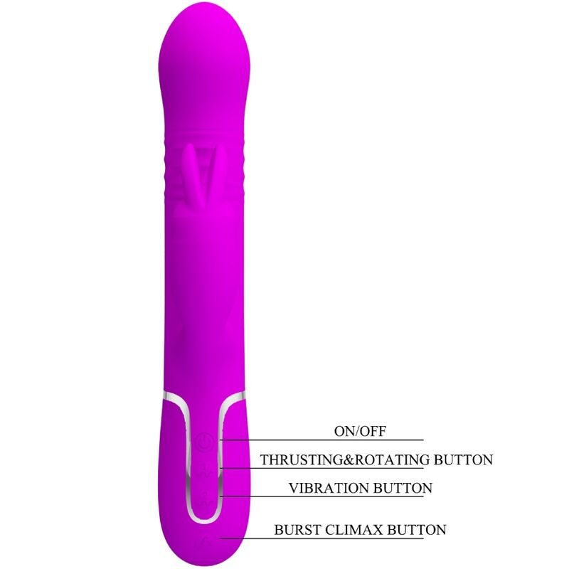 Pretty love - coale rabbit vibrator pearls violet 7