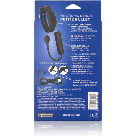 Calexotics - wristband remote petite bullet 3