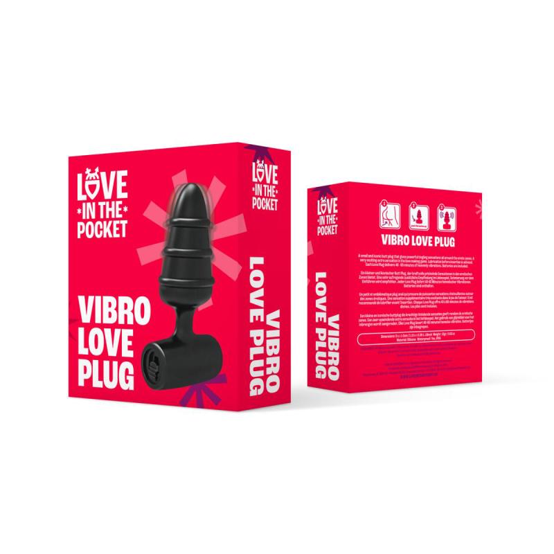 Love In The Pocket - Love Plug Vibrating Butt Plug - Análny Kolík 2