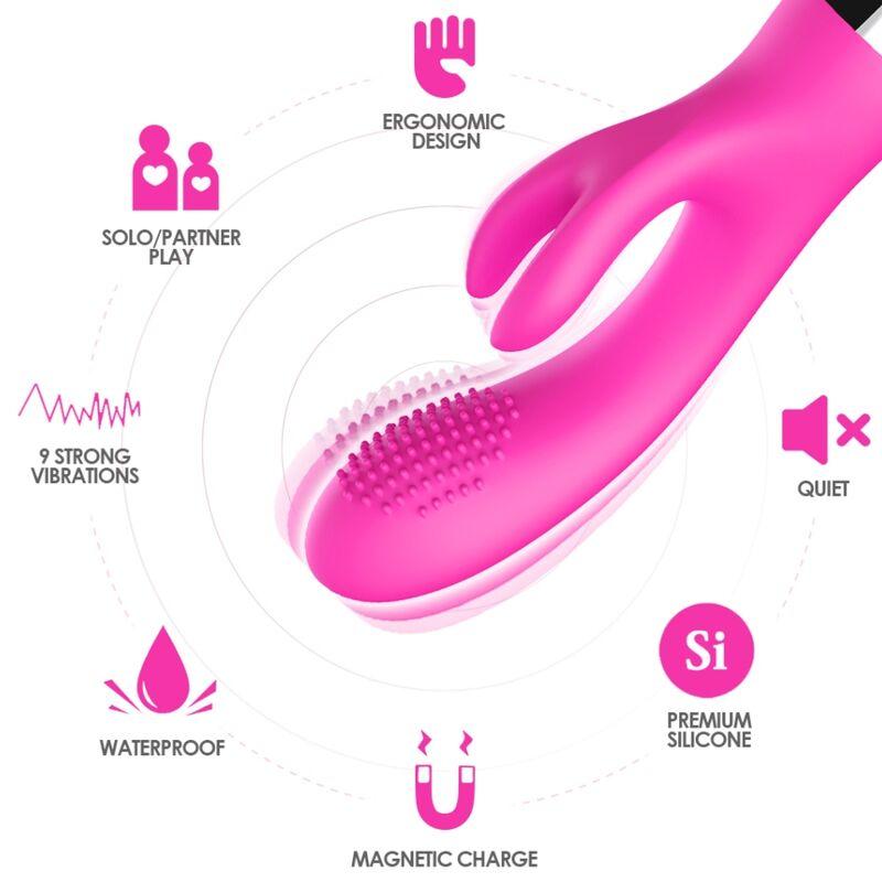 Armony - Vibrator Rabbit Fuchsia 2