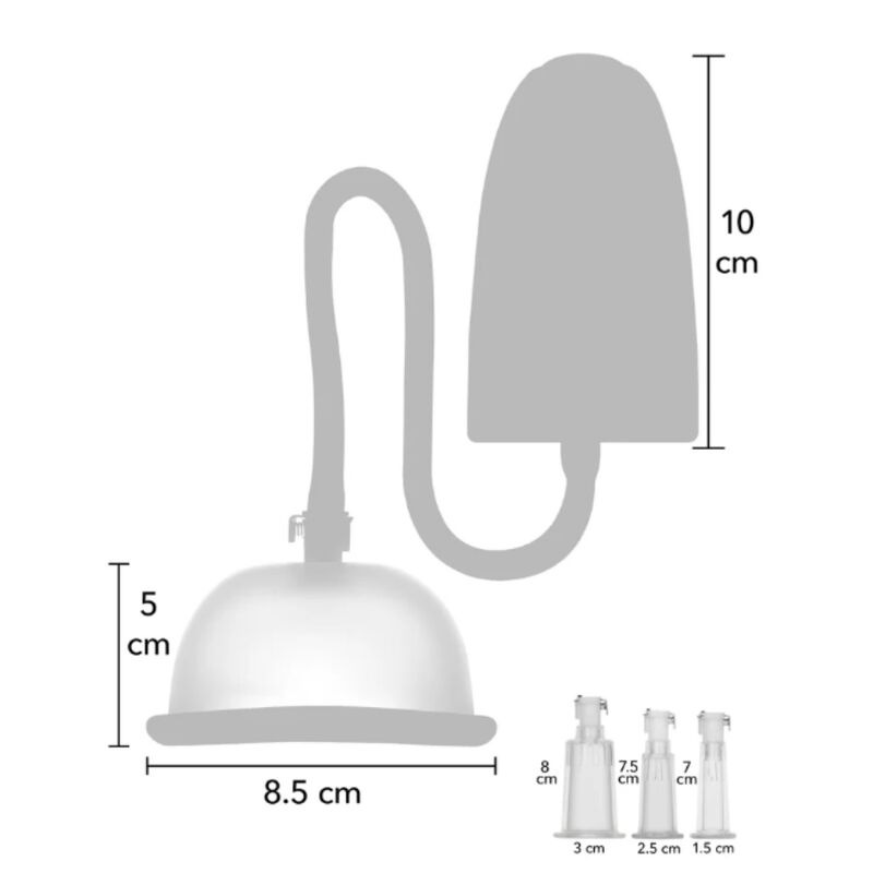 She.e.o - automatic vacuum pump for vagina and clitoris black 2