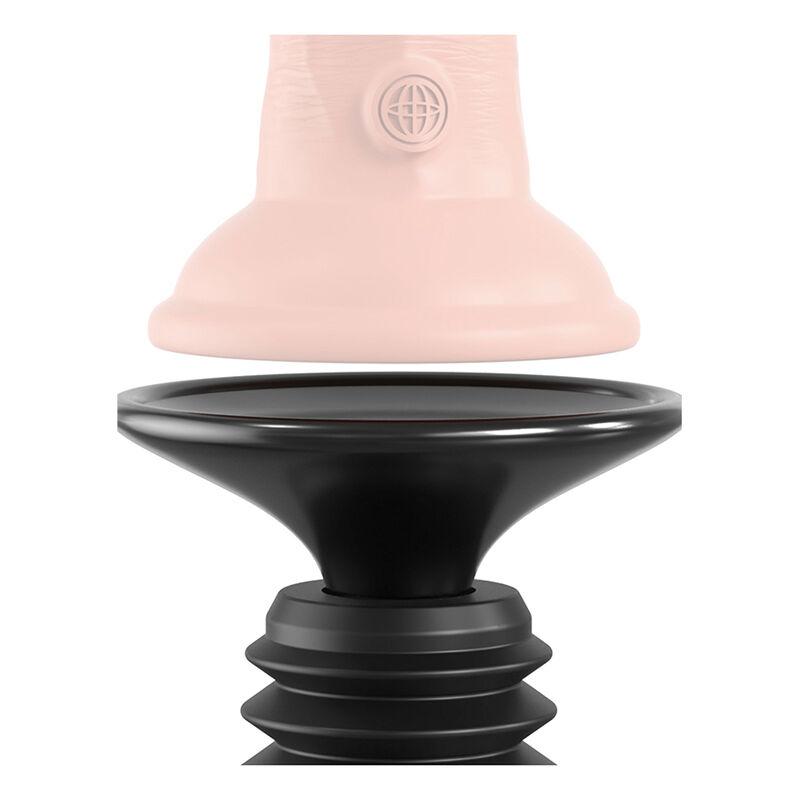 Fetish Fantasy Series - Body Dock Thruster Dildo Clamp With 7 Push Modes Black