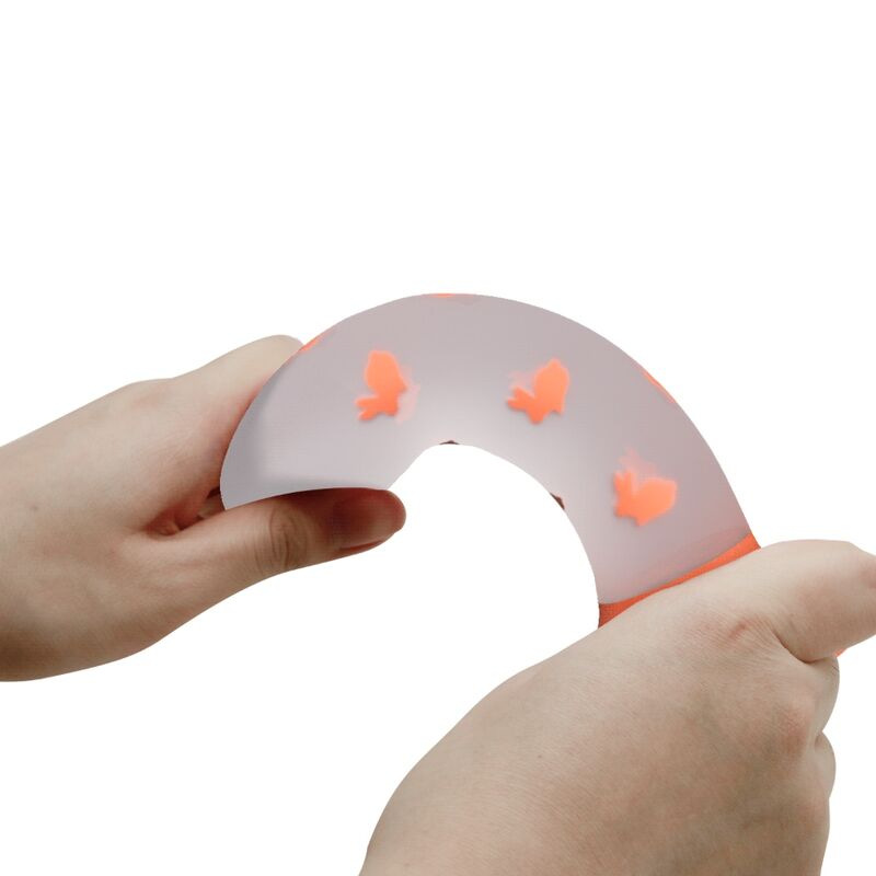 Pretty love - magical nightfall dildo without vibration luminous orange 1