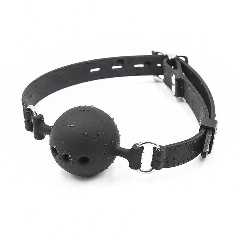Ohmama Fetish Breathable Silicone Ball Gag Size M