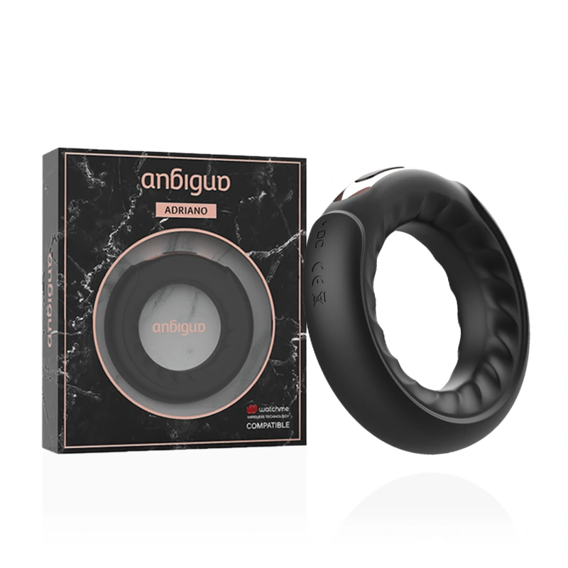 Anbiguo - adriano vibrating ring compatible with watchme wireless technology 10